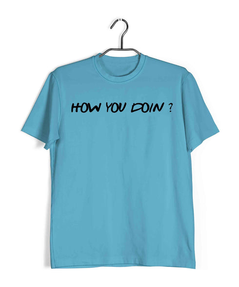 2 TV SERIES HOW YOU DOIN Custom Printed Graphic Design T-Shirt for Men